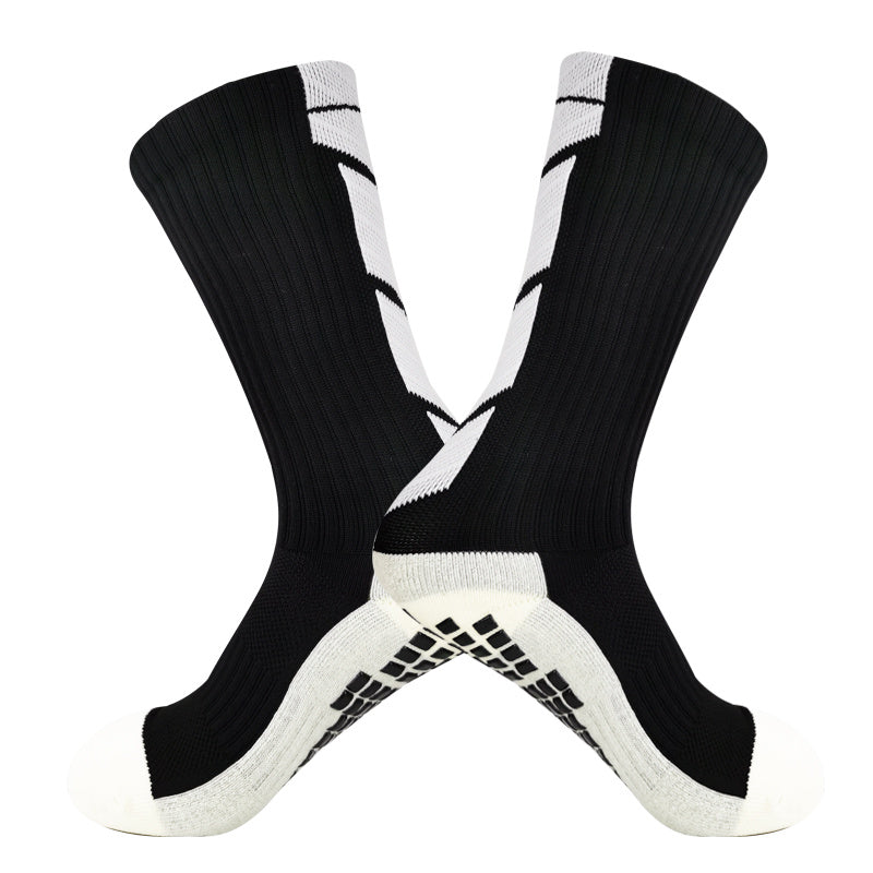 Non-Slip Soccer Grip Socks with Towel Bottom for Enhanced Performance and Stability in Sports - For Soccer Players - Moisture-Wicking & Breathable Fabric - Suitable for Training & Matches - Great Gift for Athletes