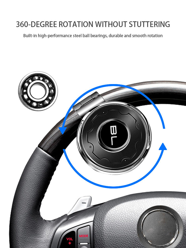 The Car Power Steering Ball With Golden Bearings, Truck Handle Steering Wheel Auxiliary Power Steering Universal Model.