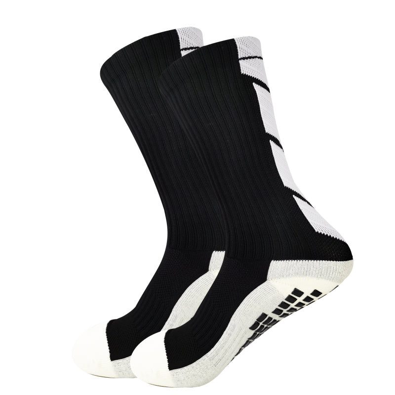 Non-Slip Soccer Grip Socks with Towel Bottom for Enhanced Performance and Stability in Sports - For Soccer Players - Moisture-Wicking & Breathable Fabric - Suitable for Training & Matches - Great Gift for Athletes