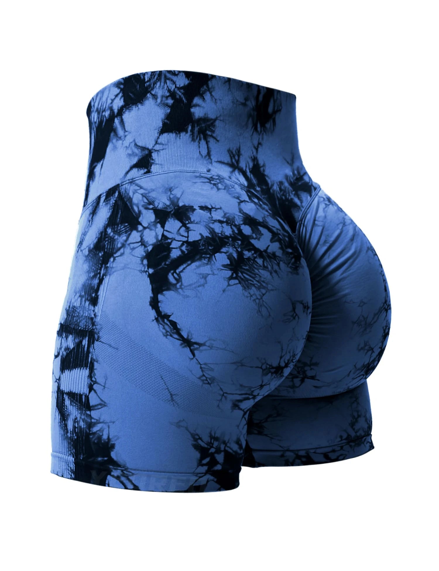 Summer 15 New Color Sexy Tie Dye Shorts Woman Fitness Seamless Butt Lifting Shorts One Pieces Activewear Running Outdoors