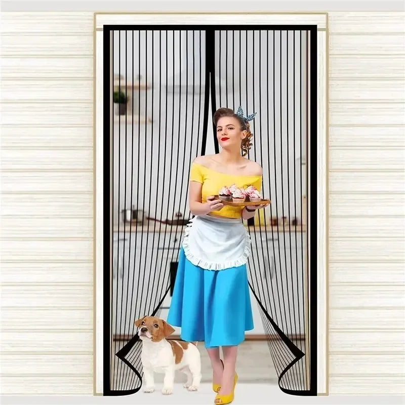 Magnetic Mosquito Net for Window Door Curtain Insect Screen Anti-mosquito Net Curtains Invisible Mesh Protective Shades Home