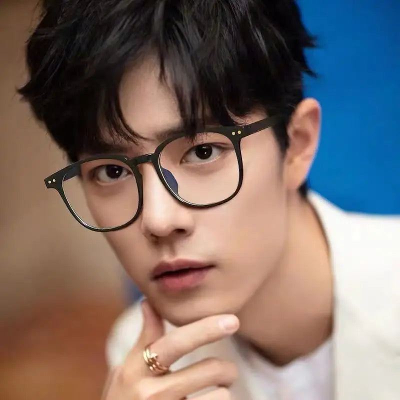 Transparent Computer Glasses Frame Women Men Anti Blue Light square  Eyewear Blocking Glasses Optical Spectacle Eyeglass