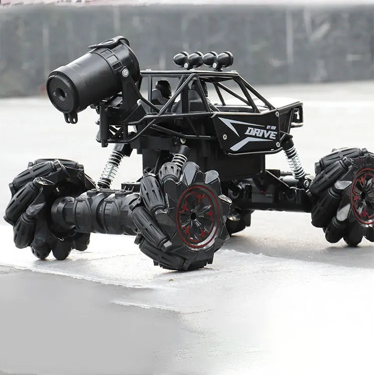 1: 18 Six Wheel Drive RC CAR Cross-country Climbing Spray Racing Car Remote Control Electric Car Fall Resistant Boy Toy Gift