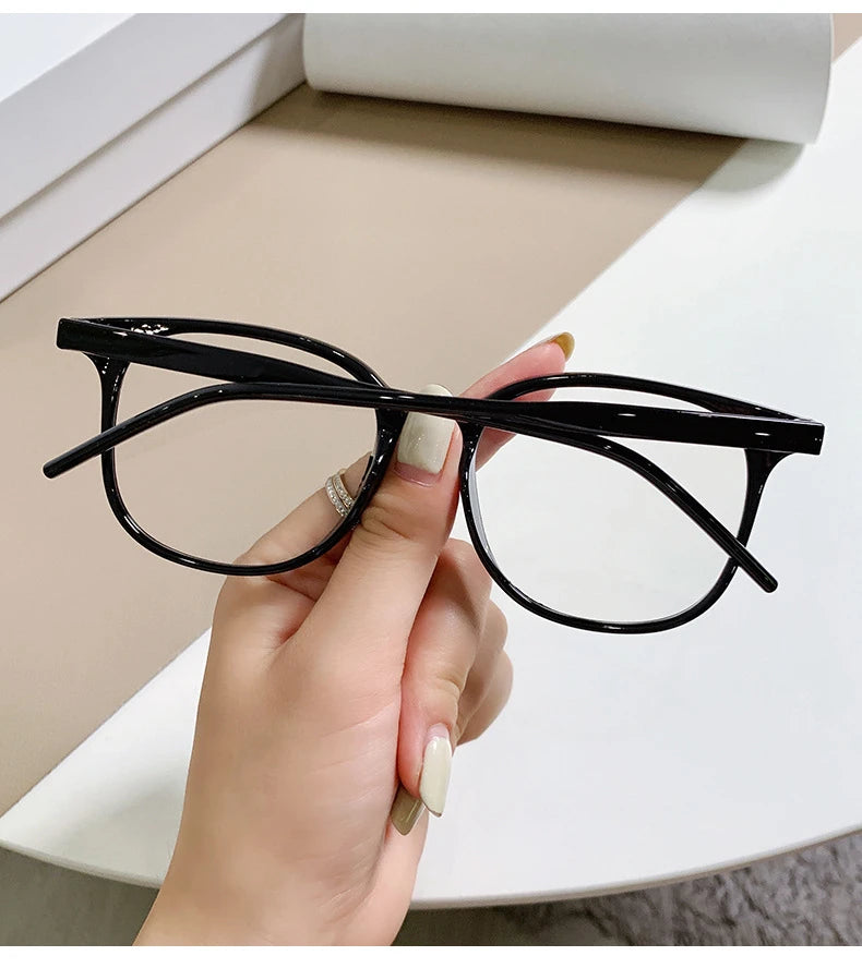 Transparent Computer Glasses Frame Women Men Anti Blue Light square  Eyewear Blocking Glasses Optical Spectacle Eyeglass