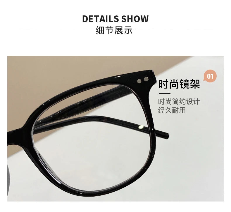 Transparent Computer Glasses Frame Women Men Anti Blue Light square  Eyewear Blocking Glasses Optical Spectacle Eyeglass