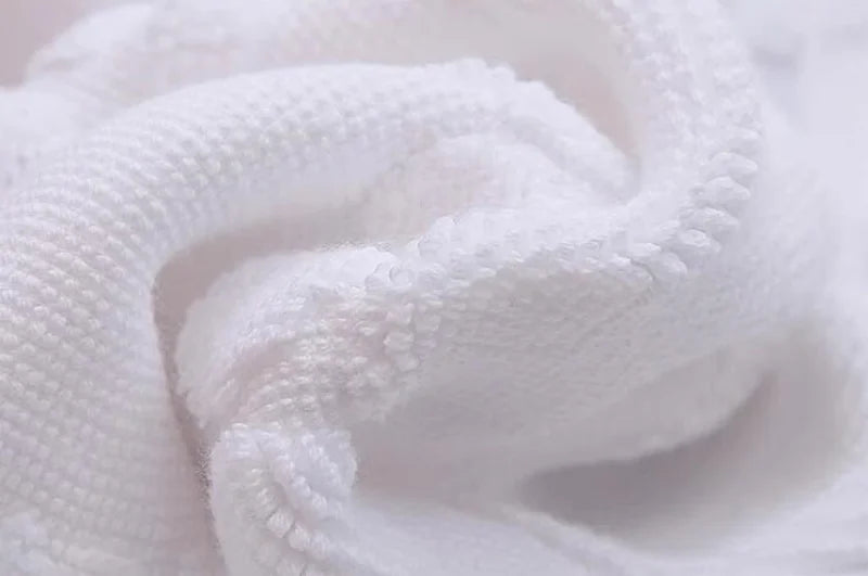 Thicken White Floor Towel For Hotel Home,Foot Bathroom Mat,High Quality 100%Cotton Non-slip Water Uptake Bathtub Towels 50*80cm