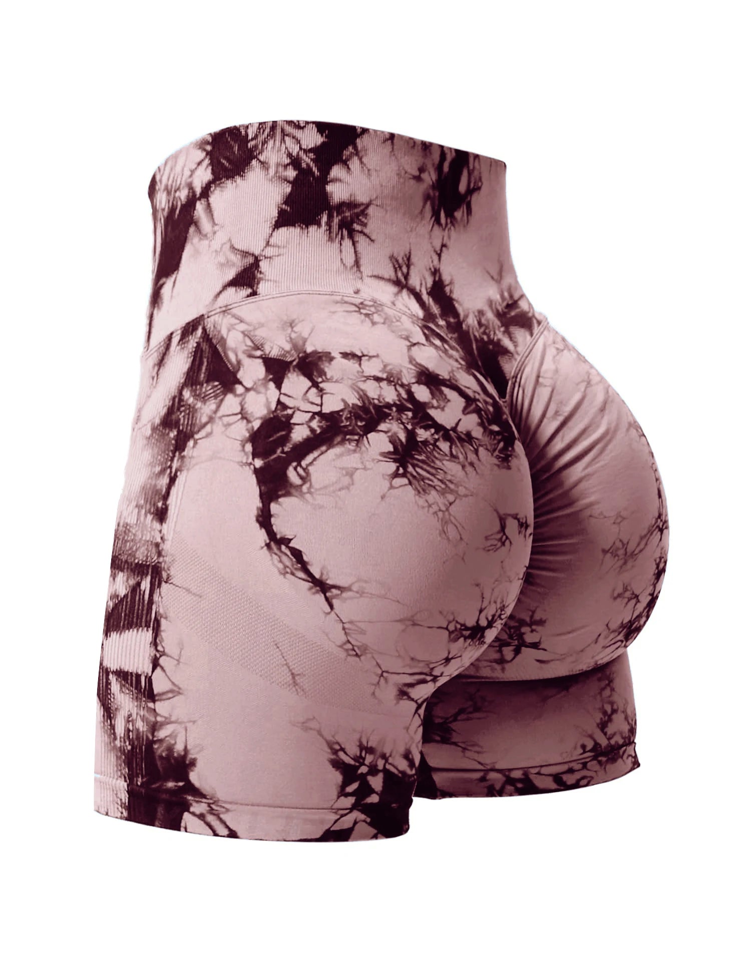 Summer 15 New Color Sexy Tie Dye Shorts Woman Fitness Seamless Butt Lifting Shorts One Pieces Activewear Running Outdoors
