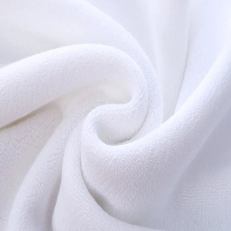 Thicken White Floor Towel For Hotel Home,Foot Bathroom Mat,High Quality 100%Cotton Non-slip Water Uptake Bathtub Towels 50*80cm