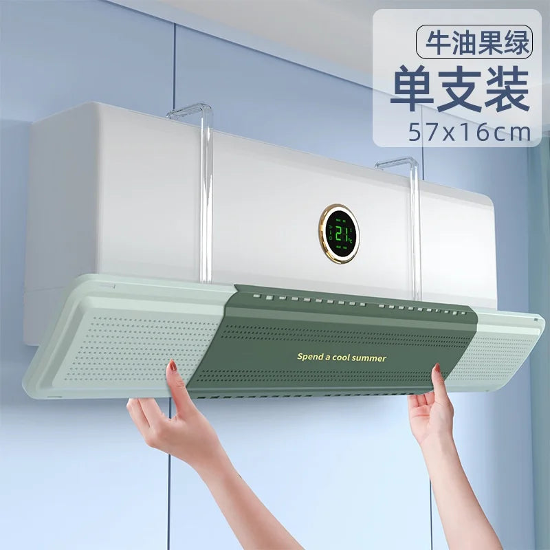 Adjustable Air Conditioning Wind Hood, Anti-direct Blowing Deflector, Baffle, Air Conditioner Shield, Installation-free