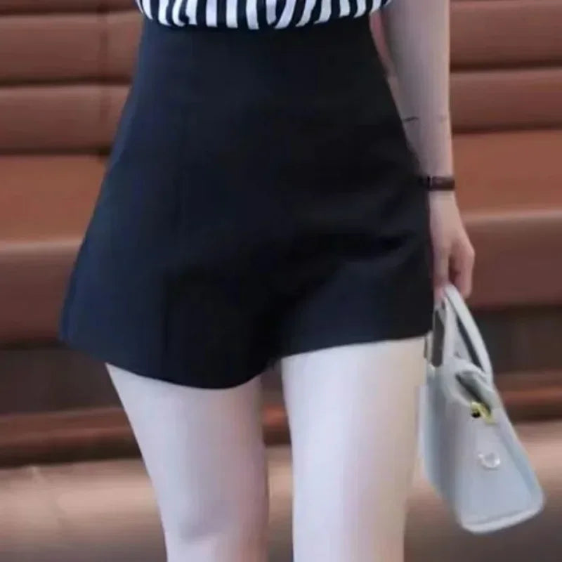 Black Striped Women's Shirts and Blouses Top for Woman Clothing Tall Modern Long Y2k Tunic 2024 Luxury Designer Elegant Chic M