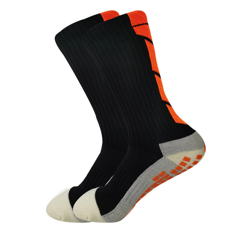 Non-Slip Soccer Grip Socks with Towel Bottom for Enhanced Performance and Stability in Sports - For Soccer Players - Moisture-Wicking & Breathable Fabric - Suitable for Training & Matches - Great Gift for Athletes