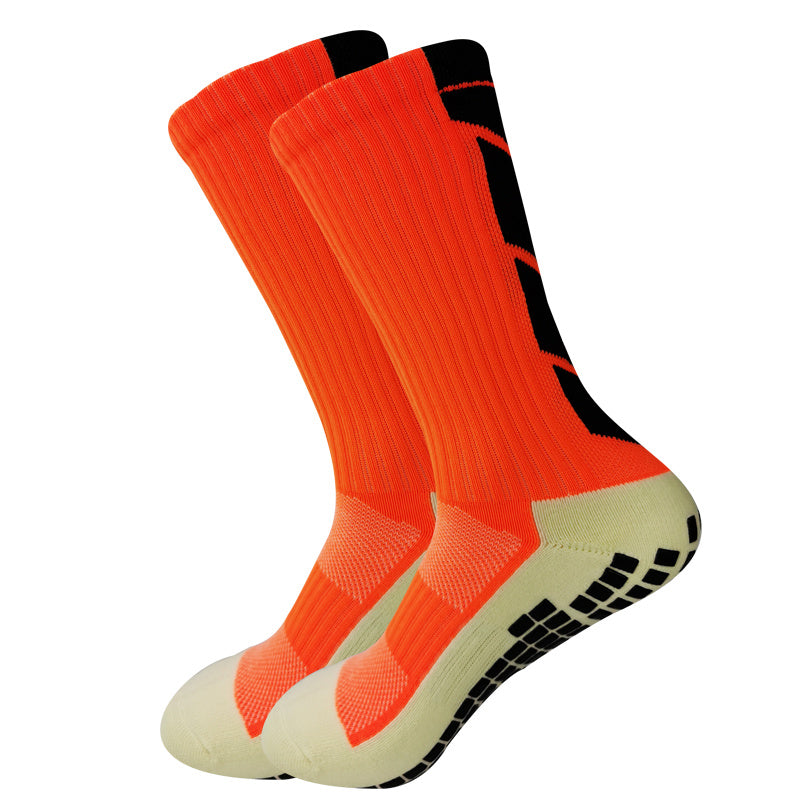 Non-Slip Soccer Grip Socks with Towel Bottom for Enhanced Performance and Stability in Sports - For Soccer Players - Moisture-Wicking & Breathable Fabric - Suitable for Training & Matches - Great Gift for Athletes